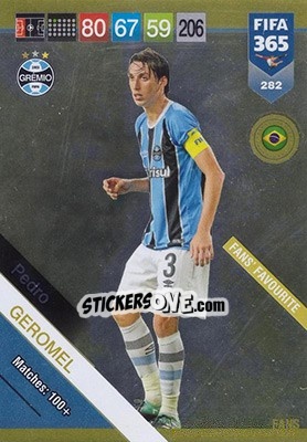 Sticker Pedro Geromel - FIFA 365: 2018-2019. Adrenalyn XL - Panini