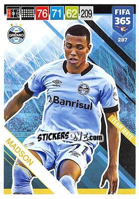 Cromo Madson - FIFA 365: 2018-2019. Adrenalyn XL - Panini