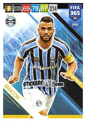 Sticker Maicon - FIFA 365: 2018-2019. Adrenalyn XL n. 292 - Panini