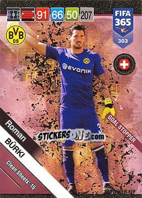 Sticker Roman Bürki - FIFA 365: 2018-2019. Adrenalyn XL - Panini