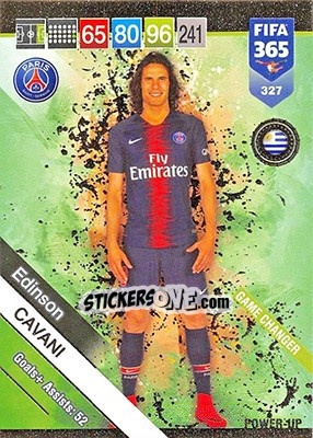 Sticker Edinson Cavani - FIFA 365: 2018-2019. Adrenalyn XL n. 327 - Panini