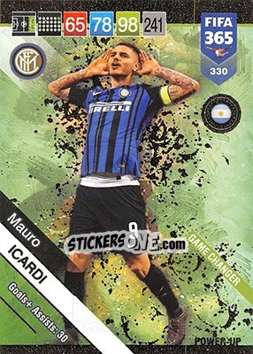 Sticker Mauro Icardi - FIFA 365: 2018-2019. Adrenalyn XL n. 330 - Panini