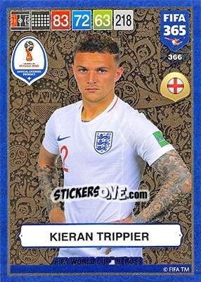 Sticker Kieran Trippier - FIFA 365: 2018-2019. Adrenalyn XL - Panini