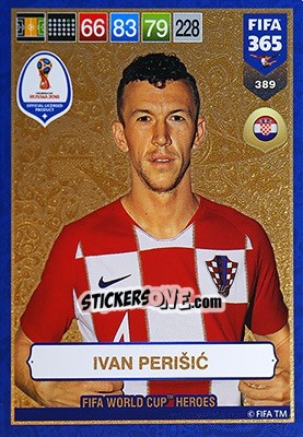 Sticker Ivan Perišic - FIFA 365: 2018-2019. Adrenalyn XL n. 389 - Panini