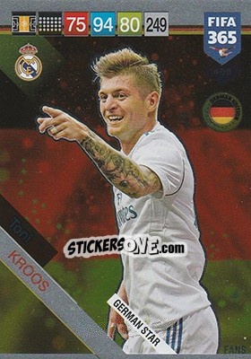 Sticker Toni Kroos - FIFA 365: 2018-2019. Adrenalyn XL - Panini