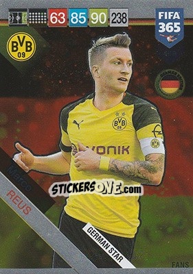 Sticker Marco Reus - FIFA 365: 2018-2019. Adrenalyn XL n. 409D - Panini