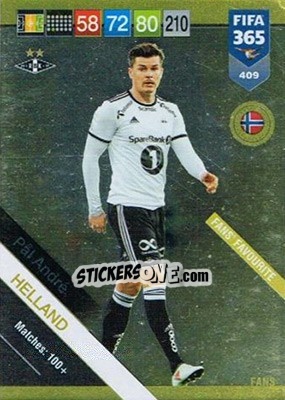 Sticker Pål André Helland - FIFA 365: 2018-2019. Adrenalyn XL - Panini