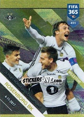 Cromo Rosenborg BK Milestone - FIFA 365: 2018-2019. Adrenalyn XL - Panini