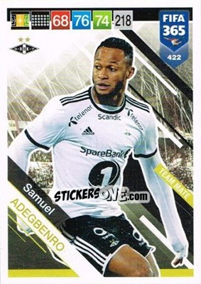 Figurina Samuel Adegbenro - FIFA 365: 2018-2019. Adrenalyn XL - Panini