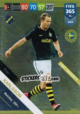 Sticker Per Karlsson - FIFA 365: 2018-2019. Adrenalyn XL - Panini