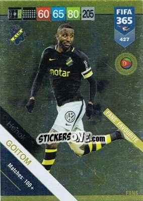 Sticker Henok Goitom - FIFA 365: 2018-2019. Adrenalyn XL n. 427N - Panini