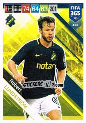 Sticker Robert Lundström - FIFA 365: 2018-2019. Adrenalyn XL - Panini