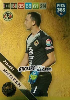 Sticker Agustín Marchesín - FIFA 365: 2018-2019. Adrenalyn XL n. LE-AM - Panini