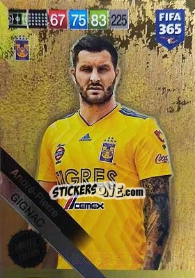 Cromo André-Pierre Gignac - FIFA 365: 2018-2019. Adrenalyn XL - Panini