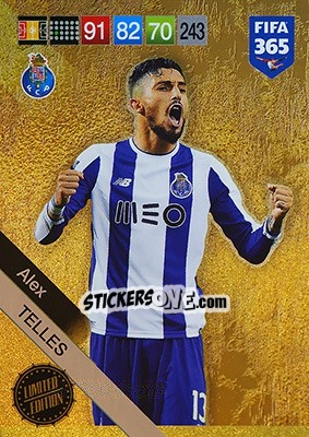 Sticker Alex Telles - FIFA 365: 2018-2019. Adrenalyn XL - Panini