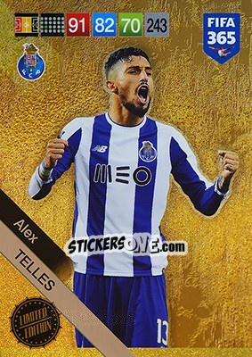 Sticker Alex Telles - FIFA 365: 2018-2019. Adrenalyn XL n. LE-AT - Panini