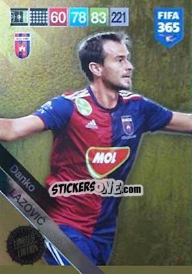 Sticker Danko Lazovic - FIFA 365: 2018-2019. Adrenalyn XL - Panini