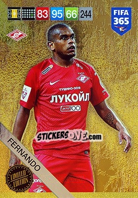 Cromo Fernando - FIFA 365: 2018-2019. Adrenalyn XL n. LE-FE - Panini