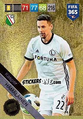 Sticker Kasper Hämäläinen - FIFA 365: 2018-2019. Adrenalyn XL n. LE-KH - Panini