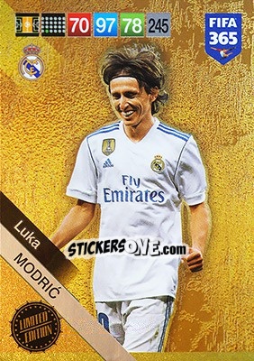 Sticker Luka Modric - FIFA 365: 2018-2019. Adrenalyn XL n. LE-LMO - Panini