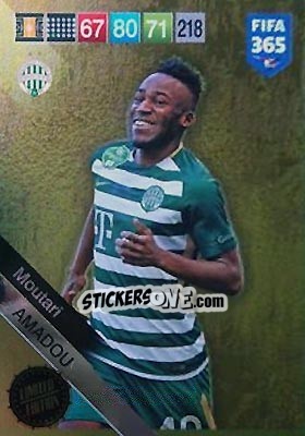 Sticker Moutari Amadou - FIFA 365: 2018-2019. Adrenalyn XL - Panini