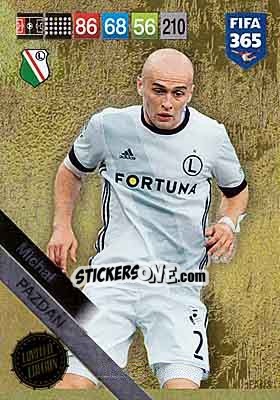 Sticker Michał Pazdan - FIFA 365: 2018-2019. Adrenalyn XL n. LE-MPZ - Panini