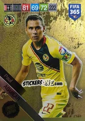 Sticker Paul Aguilar - FIFA 365: 2018-2019. Adrenalyn XL - Panini