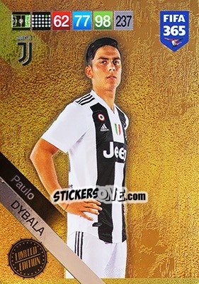 Sticker Paulo Dybala - FIFA 365: 2018-2019. Adrenalyn XL n. LE-PD - Panini