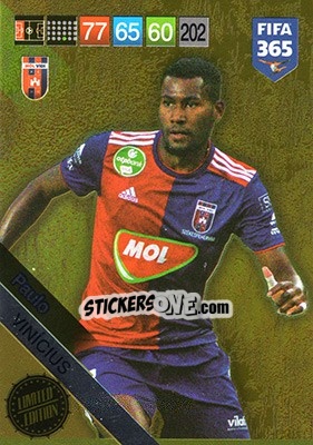 Sticker Paulo Vinícius - FIFA 365: 2018-2019. Adrenalyn XL n. LE-PV - Panini
