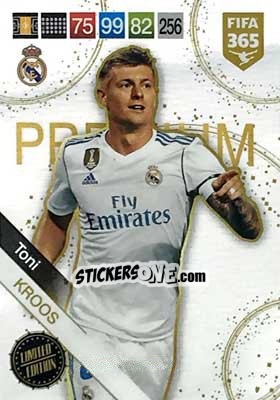 Sticker Toni Kroos - FIFA 365: 2018-2019. Adrenalyn XL n. LE-TK - Panini