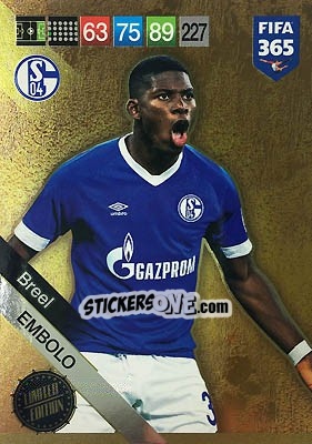 Sticker Breel Embolo - FIFA 365: 2018-2019. Adrenalyn XL n. LEU-BE - Panini