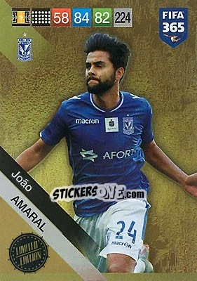 Sticker João Amaral - FIFA 365: 2018-2019. Adrenalyn XL n. LEU-JA - Panini