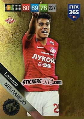 Sticker Lorenzo Melgarejo - FIFA 365: 2018-2019. Adrenalyn XL n. LEU-LME - Panini