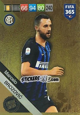 Sticker Marcelo Brozovic - FIFA 365: 2018-2019. Adrenalyn XL n. LEU-MB - Panini