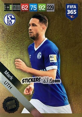 Figurina Mark Uth - FIFA 365: 2018-2019. Adrenalyn XL - Panini