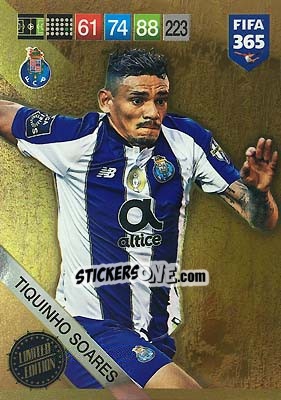 Sticker Tiquinho Soares - FIFA 365: 2018-2019. Adrenalyn XL - Panini