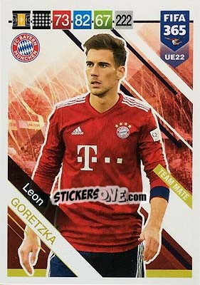 Sticker Leon Goretzka - FIFA 365: 2018-2019. Adrenalyn XL - Panini