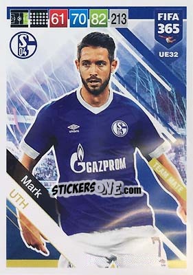 Sticker Mark Uth - FIFA 365: 2018-2019. Adrenalyn XL - Panini