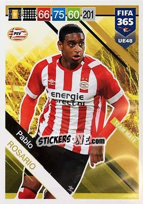 Sticker Pablo Rosario - FIFA 365: 2018-2019. Adrenalyn XL n. UE48 - Panini