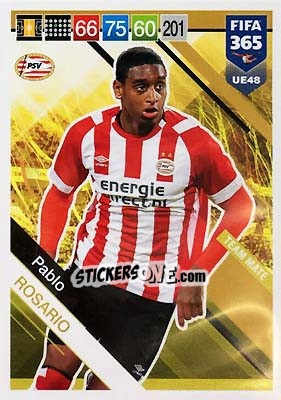 Cromo Pablo Rosario - FIFA 365: 2018-2019. Adrenalyn XL - Panini