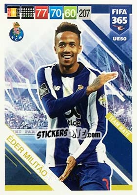 Sticker Éder Militão - FIFA 365: 2018-2019. Adrenalyn XL n. UE50 - Panini