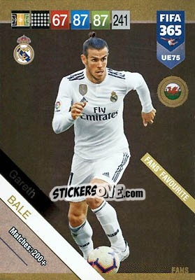 Sticker Gareth Bale - FIFA 365: 2018-2019. Adrenalyn XL - Panini