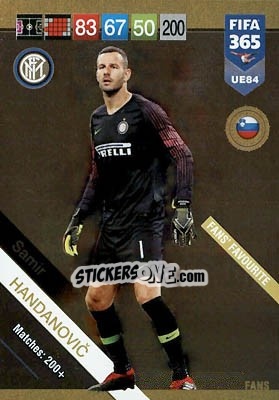 Cromo Samir Handanovic - FIFA 365: 2018-2019. Adrenalyn XL - Panini