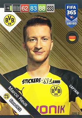Sticker Marco Reus - FIFA 365: 2018-2019. Adrenalyn XL n. UE103 - Panini
