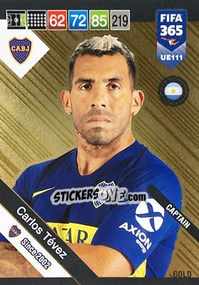 Cromo Carlos Tévez