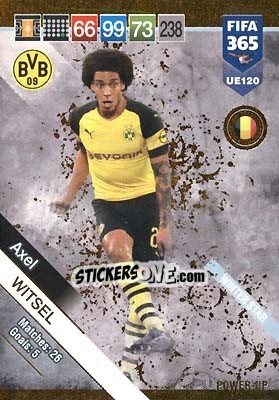 Sticker Axel Witsel - FIFA 365: 2018-2019. Adrenalyn XL n. UE120 - Panini
