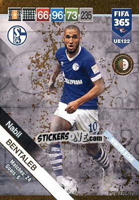 Sticker Nabil Bentaleb - FIFA 365: 2018-2019. Adrenalyn XL n. UE122 - Panini