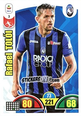 Sticker Rafael Tolói - Calciatori 2018-2019. Adrenalyn XL n. 3 - Panini