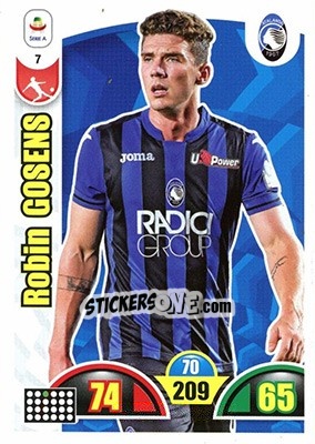 Sticker Robin Gosens - Calciatori 2018-2019. Adrenalyn XL n. 7 - Panini