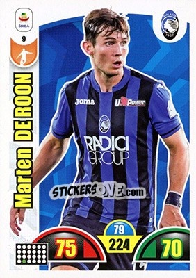 Figurina Marten De Roon - Calciatori 2018-2019. Adrenalyn XL - Panini